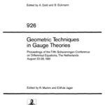 خرید و دانلود نسخه کامل کتاب Geometric Techniques in Gauge Theories: Proceedings of the Fifth Scheveningen Conference on Differential Equations, The Netherlands August 23–28, 1981