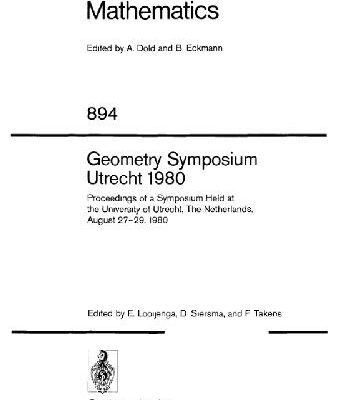 خرید و دانلود نسخه کامل کتاب Geometry Symposium Utrecht 1980