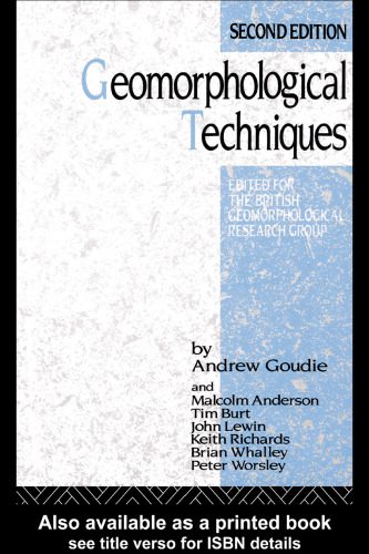خرید و دانلود نسخه کامل کتاب Geomorphological Techniques_68c2022991505.jpeg خرید و دانلود نسخه کامل کتاب Geomorphological Techniques