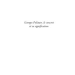 خرید و دانلود نسخه کامل کتاب Georges Politzer, le concret et sa signification