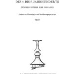 خرید و دانلود نسخه کامل کتاب Germanische Grabfunde des 4. bis 5. Jahrhunderts zwischen unterer Elbe und Loire: Studien zur Chronologie und Bevölkerungsgeschichte. [Bd. 1.] Text