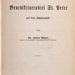 خرید و دانلود نسخه کامل کتاب Geschichte der Benediktinerabtei St. Peter auf dem Schwarzwald