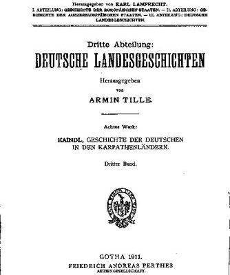 خرید و دانلود نسخه کامل کتاب Geschichte der Deutschen in den Karpathenländern [Karpatenländern] / Geschichte der Deutschen in Galizien, Ungarn, der Bukowina und Rumänien seit etwa 1770 bis zur Gegenwart