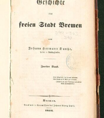 خرید و دانلود نسخه کامل کتاب Geschichte der freien Stadt Bremen