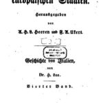 خرید و دانلود نسخه کامل کتاب Geschichte der italienischen Saaten / Vom Jahre 1268 bis 1492