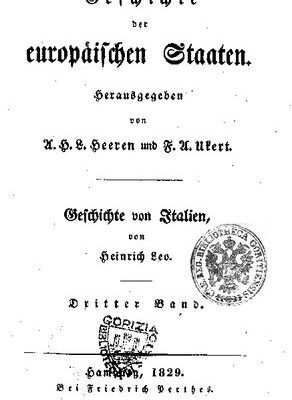 خرید و دانلود نسخه کامل کتاب Geschichte der italienischen Saaten / Vom Jahre 1268 bis 1492