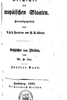 خرید و دانلود نسخه کامل کتاب Geschichte der italienischen Saaten / Vom Jahre 1492 bis 1830