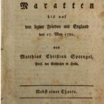 خرید و دانلود نسخه کامل کتاب Geschichte der Maratten bis auf den letzten Frieden mit England den 17. May [Mai 1782