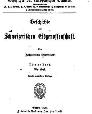 خرید و دانلود نسخه کامل کتاب Geschichte der Schweizerischen Eidgenossenschaft / Bis 1798