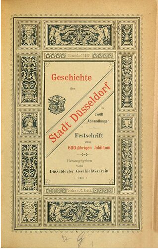 خرید و دانلود نسخه کامل کتاب Geschichte der Stadt Düsseldorf in zwölf Abhandlungen. Festschrift zum 600jährigen Jubiläum_68c04b8b56d9f.jpeg خرید و دانلود نسخه کامل کتاب Geschichte der Stadt Düsseldorf in zwölf Abhandlungen. Festschrift zum 600jährigen Jubiläum