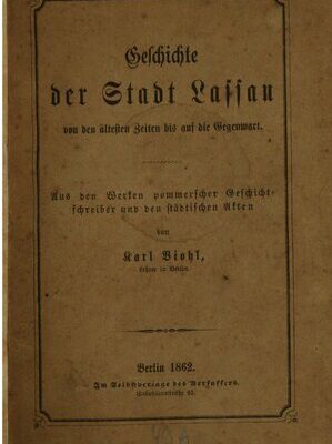 خرید و دانلود نسخه کامل کتاب Geschichte der Stadt Lassan von den ältesten Zeiten bis auf die Gegenwart