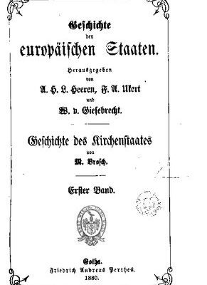 خرید و دانلود نسخه کامل کتاب Geschichte des Kirchenstaates / Das 16. und 17. Jahrhundert
