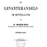 خرید و دانلود نسخه کامل کتاب Geschichte des Levantehandels im Mittelalter