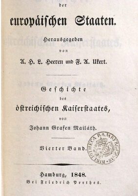 خرید و دانلود نسخه کامل کتاب Geschichte des österreichischen Kaiserstaates