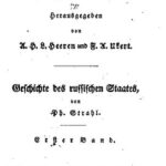 خرید و دانلود نسخه کامل کتاب Geschichte des russischen Staates / Von den ältesten Zeiten bis zum Einbruche der Tataren 1224