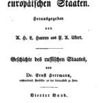 خرید و دانلود نسخه کامل کتاب Geschichte des russischen Staates / Von der Regentschaft der Großfürstin Sophia Alexejewna bis auf die Thronbeſteigung der Kaiserin Elisabeth Petrowna ( 1682—1741) .