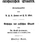 خرید و دانلود نسخه کامل کتاب Geschichte des russischen Staates / Von der Thronbesteigung der Kaiſerin Elisabeth bis zur Feier des Friedens von Kainardsche (1742—1775