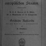 خرید و دانلود نسخه کامل کتاب Geschichte Russlands bis zum Ende des 18. Jahrhunderts / Überblick der Entwickelung bis zum Tode Peters des Großzen