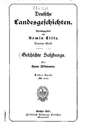 خرید و دانلود نسخه کامل کتاب Geschichte Salzburgs / Bis 1270