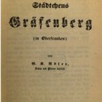 خرید و دانلود نسخه کامل کتاب Geschichte und Beschreibung des Städtchens Gräfenberg (in Oberfranken)