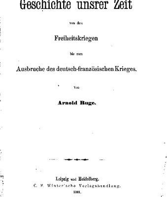 خرید و دانلود نسخه کامل کتاب Geschichte unsrer Zeit von den Freiheitskriegen bis zum Ausbruche des deutsch-französischen Krieges