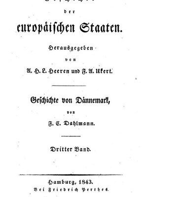 خرید و دانلود نسخه کامل کتاب Geschichte von Dännemark [Dänemark]