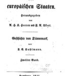 خرید و دانلود نسخه کامل کتاب Geschichte von Dännemark [Dänemark]