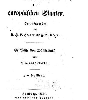 خرید و دانلود نسخه کامل کتاب Geschichte von Dännemark [Dänemark]