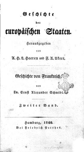 خرید و دانلود نسخه کامل کتاب Geschichte von Frankreich_68c26d6290cf1.jpeg خرید و دانلود نسخه کامل کتاب Geschichte von Frankreich