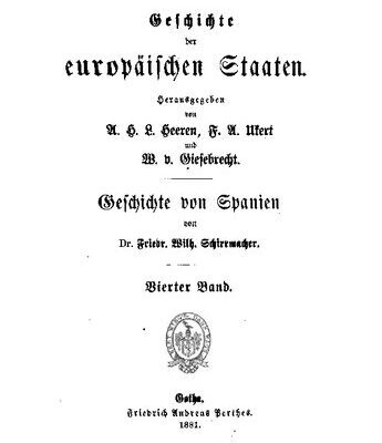 خرید و دانلود نسخه کامل کتاب Geschichte von Spanien / Geschichte Castiliens im 12. und 13. Jahrhundert