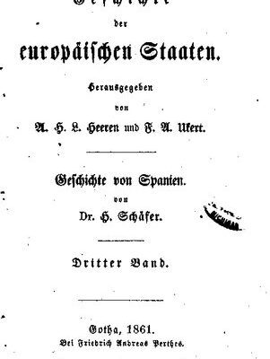 خرید و دانلود نسخه کامل کتاب Geschichte von Spanien / Geschichte des südöstlichen Spaniens, insbesondere seiner inneren Zustände im Mittelalter