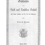 خرید و دانلود نسخه کامل کتاب Geschichte von Stadt und Ländchen Friesack mit einem Ausblick auf die Zeit der Quitzows