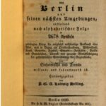 خرید و دانلود نسخه کامل کتاب Geschichtlich-statistisch-topographisches von Berlin und seinen nächsten Umgebungen