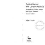 خرید و دانلود نسخه کامل کتاب Getting Started with Conjoint Analysis: Strategies for Product Design and Pricing Research