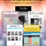 خرید و دانلود نسخه کامل کتاب Girls Like You Happy Now And More Hot Singles Pop Piano Hits