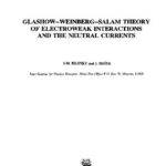 خرید و دانلود نسخه کامل کتاب Glashow-Weinberg-Salam theory of electroweak interactions and their neutral currents