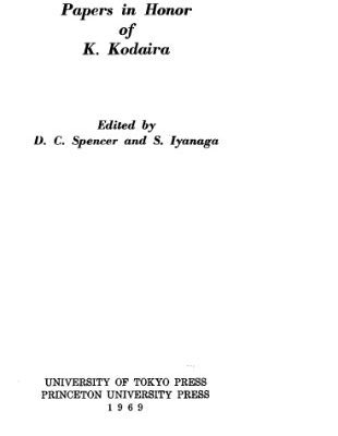 خرید و دانلود نسخه کامل کتاب Global Analysis: Papers in Honor of K. Kodaira (Princeton Mathematical Series, vol. 29)