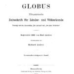 خرید و دانلود نسخه کامل کتاب Globus. Illustrierte Zeitschrift für Länder- und Völkerkunde