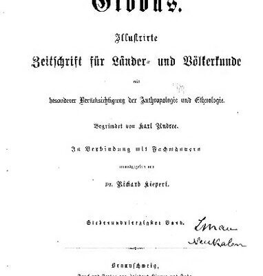 خرید و دانلود نسخه کامل کتاب Globus. Illustrirte Zeitschrift für Länder- und Völkerkunde