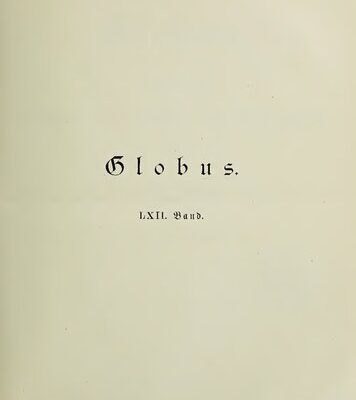 خرید و دانلود نسخه کامل کتاب Globus. Illustrirte Zeitschrift für Länder- und Völkerkunde