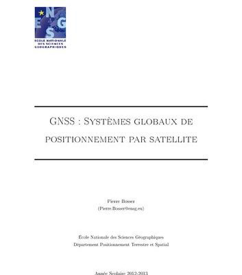 خرید و دانلود نسخه کامل کتاب GNSS : Systèmes globaux de positionnement par satellite