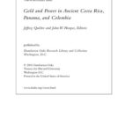 خرید و دانلود نسخه کامل کتاب Gold and Power in Ancient Costa Rica, Panama, and Colombia. A Symposium Dumbarton Oaks, 9 and 10 OCtober 1999