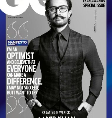 خرید و دانلود نسخه کامل کتاب GQ India [October 2017] – feat. Amir Khan