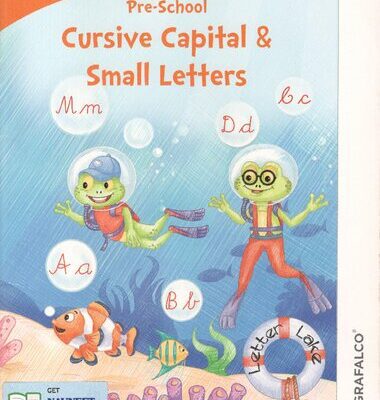 خرید و دانلود نسخه کامل کتاب Grafalco Pre-School Cursive Capital & Small Letters