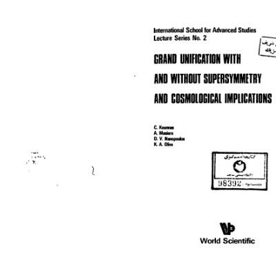 خرید و دانلود نسخه کامل کتاب Grand Unification with Supersymmetry and Cosmological Implications