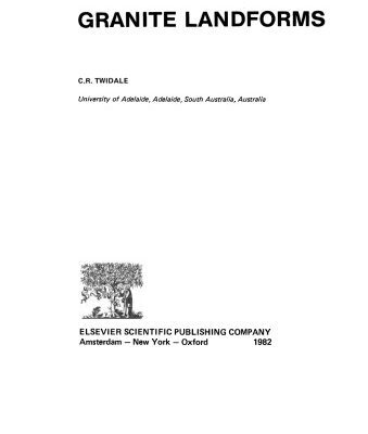 خرید و دانلود نسخه کامل کتاب Granite Landforms