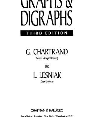 خرید و دانلود نسخه کامل کتاب Graphs and digraphs