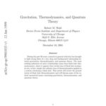 خرید و دانلود نسخه کامل کتاب Gravitation, Thermodynamics and Quantum Theory