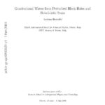 خرید و دانلود نسخه کامل کتاب Gravitational Waves from Perturbed Black Holes and Relativistic Stars