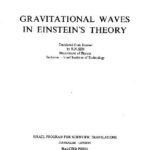 خرید و دانلود نسخه کامل کتاب Gravitational waves in Einstein’s theory